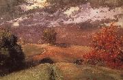 Winslow Homer Autumn in New York mountain oil on canvas